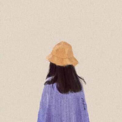 背影头像（分享网络图片）