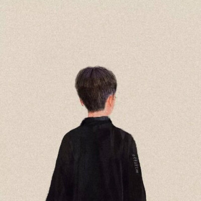 背影头像（分享网络图片）