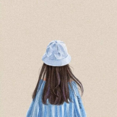 背影头像（分享网络图片）