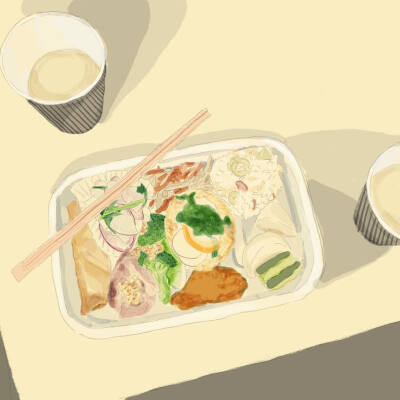  ins: motch_drawing
美食手绘插画