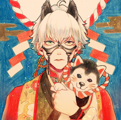 动漫男头#
画师twi:kurakichi36