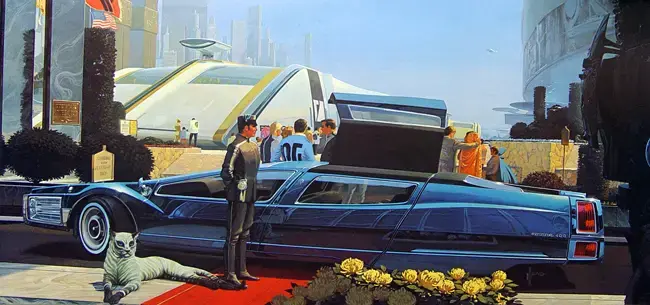 Syd Mead 席德·米德
1933.7.18 - 2019.12.30
美国科幻艺术家，《银翼杀手》、《异形》、《星际迷航》概念设计师
感谢他留给全人类的无限遐想，这份想象力如星空般璀璨而永恒 ​​​​ 