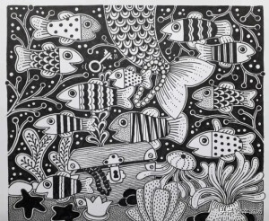 绘画：禅绕画