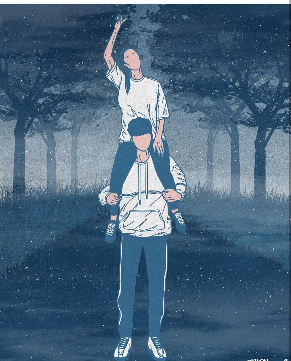 韩国插画师♡kwon_a - 高清图片，堆糖，美图壁纸兴趣社区