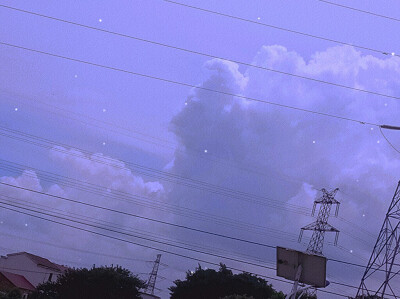 梦幻背景の蓝天