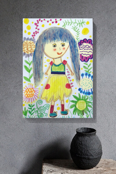 《花园中的女孩》