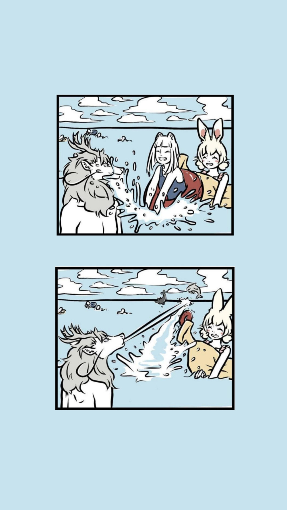 自制漫画风壁纸/古风壁纸/手机壁纸