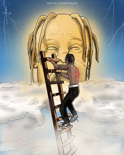 Travis Scott秃秃