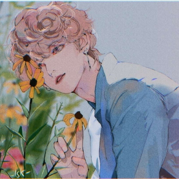 网图 男生动漫头像♝