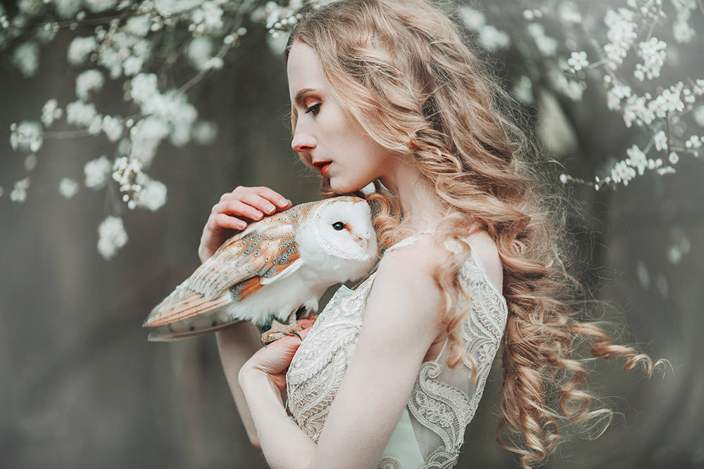 Owl Girl：Photography by Jovana Rikalo 人像摄影