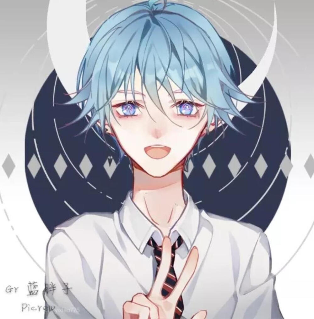 gr战队蓝胖子图源lofter画师kl