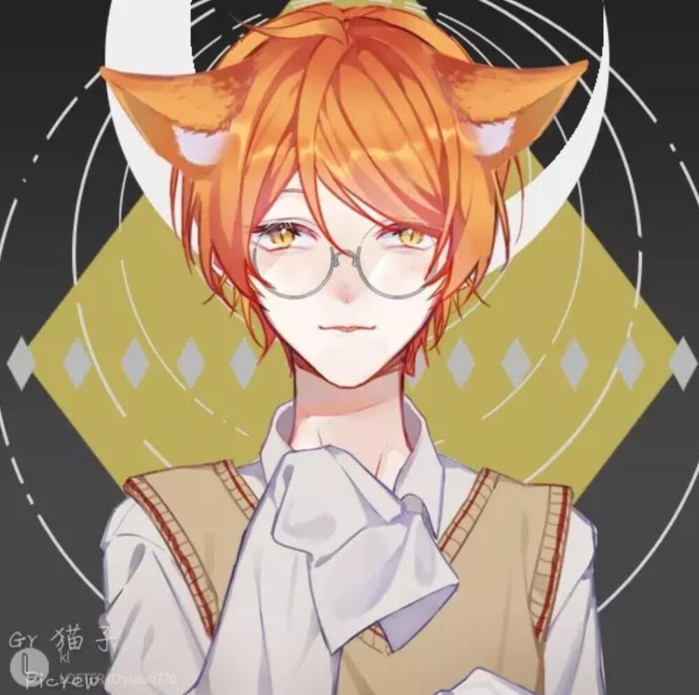 gr战队猫子猫弟图源lofter画师kl