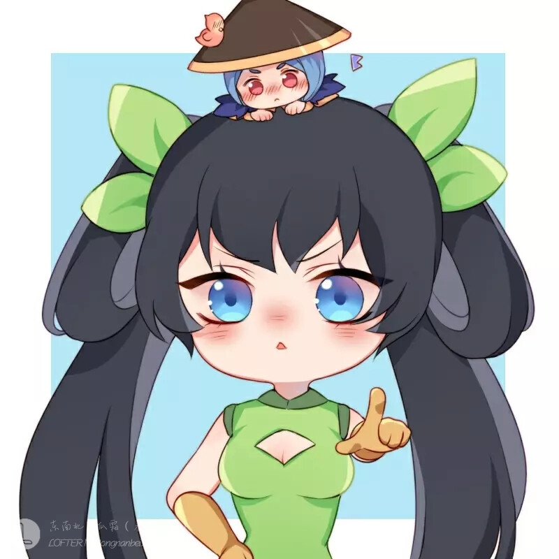 LOFTER：东南北西瓜霜