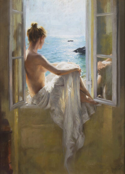 西班牙艺术家vicente romero redondo油画作品 