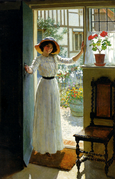 英国画家william henry margetson（1861-1940） 