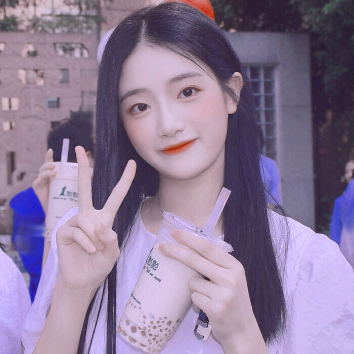 自制胡馨尹滤镜头像