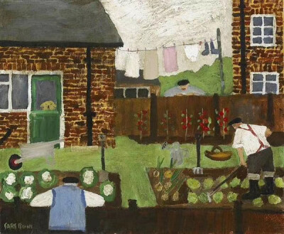 
Gary Bunt英国艺术家，自学成才的插画师。
画风颇似日本的谷内六郎，他的画既具童心，又富有乡居生活的宁静祥和。