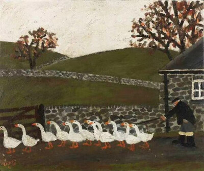 
Gary Bunt英国艺术家，自学成才的插画师。
画风颇似日本的谷内六郎，他的画既具童心，又富有乡居生活的宁静祥和。