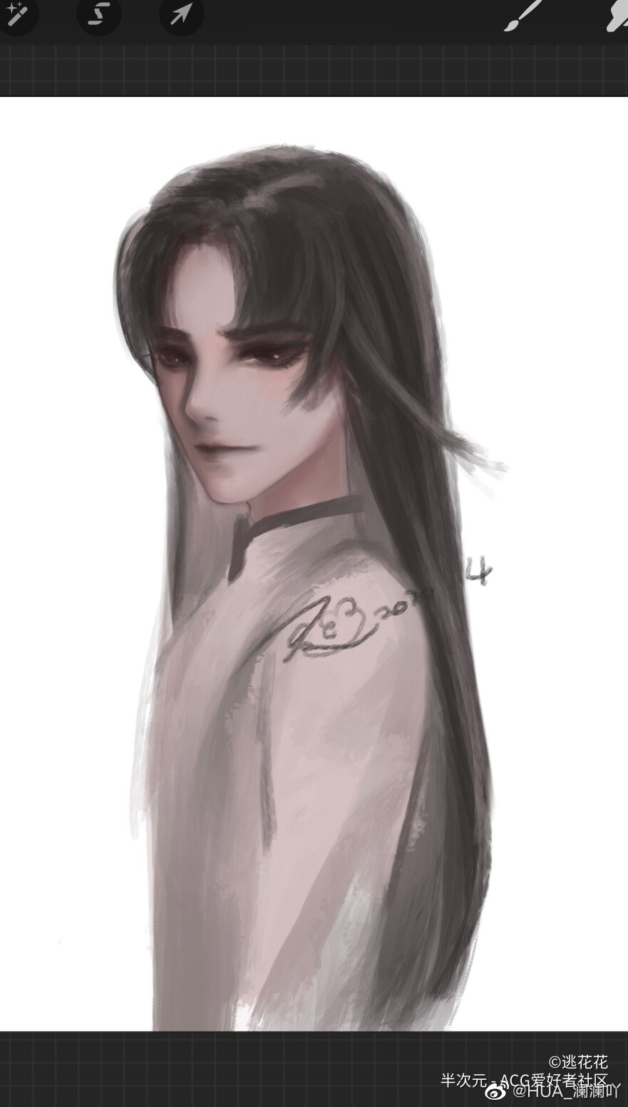 作者左下角水印，禁止商用