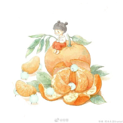 手账素材 作者：兮零 橙池未蓝Crystal