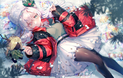 二次元插画，人物