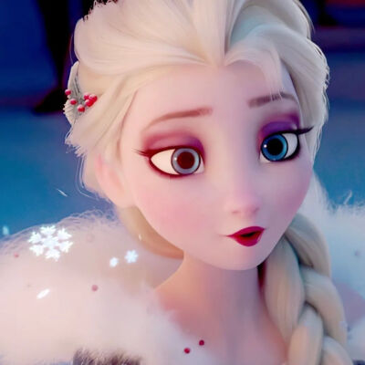 《Frozen:雪宝的冰雪大冒险》Elsa 头像