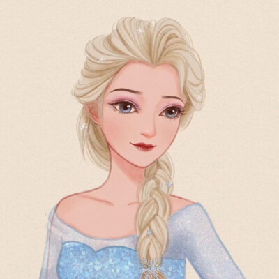 Elsa冰雪奇缘头像