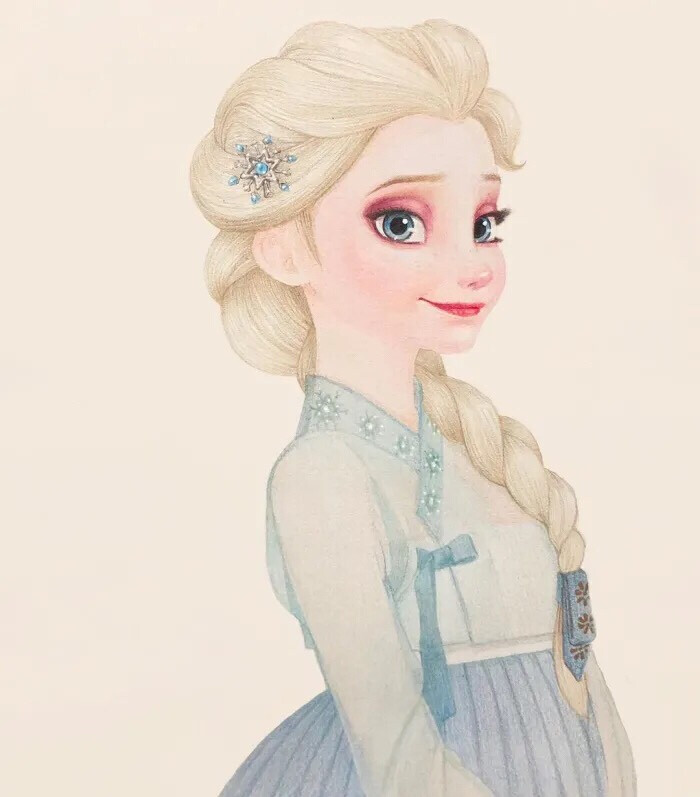 Elsa冰雪奇缘头像