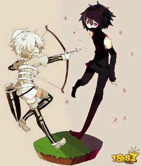 骷髅人和末影人（骷髅人第三者）