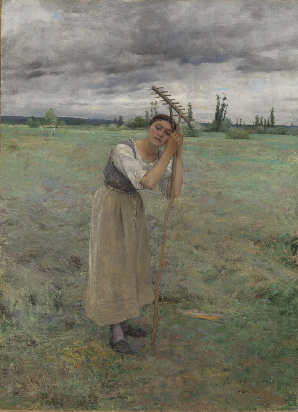 疲倦，1881年（法国画家Jules Bastien-Lepage作品）