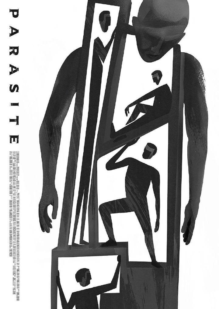 寄生虫海报设计