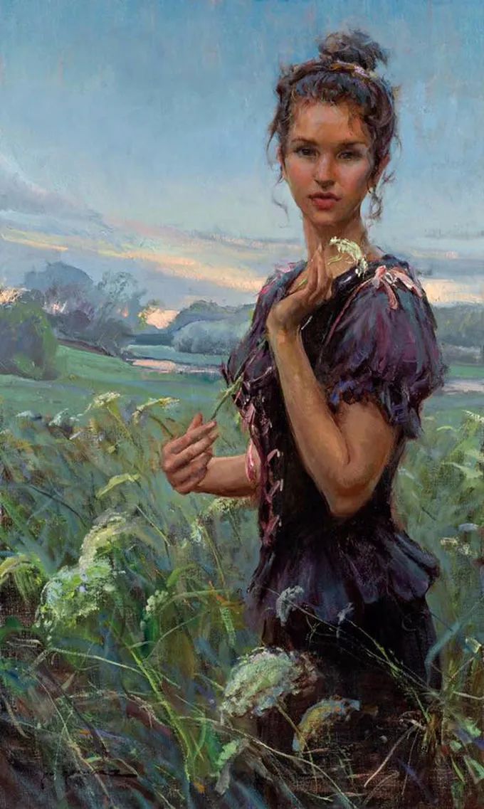 美国画家 Daniel F. Gerhartz ，1965年出生于威斯康星州的凯瓦斯库姆，毕业于伊利诺伊州芝加哥的美国艺术学院。
艺术家 Daniel 对女性形象，尤其是穿衣形象的把握是非常出色的。他从古老的浪漫主义和象征主义传统中汲取灵感。他绝对奢华的表面、色彩和灯光与他的表现主义笔触、光影的运用和造型相协调。