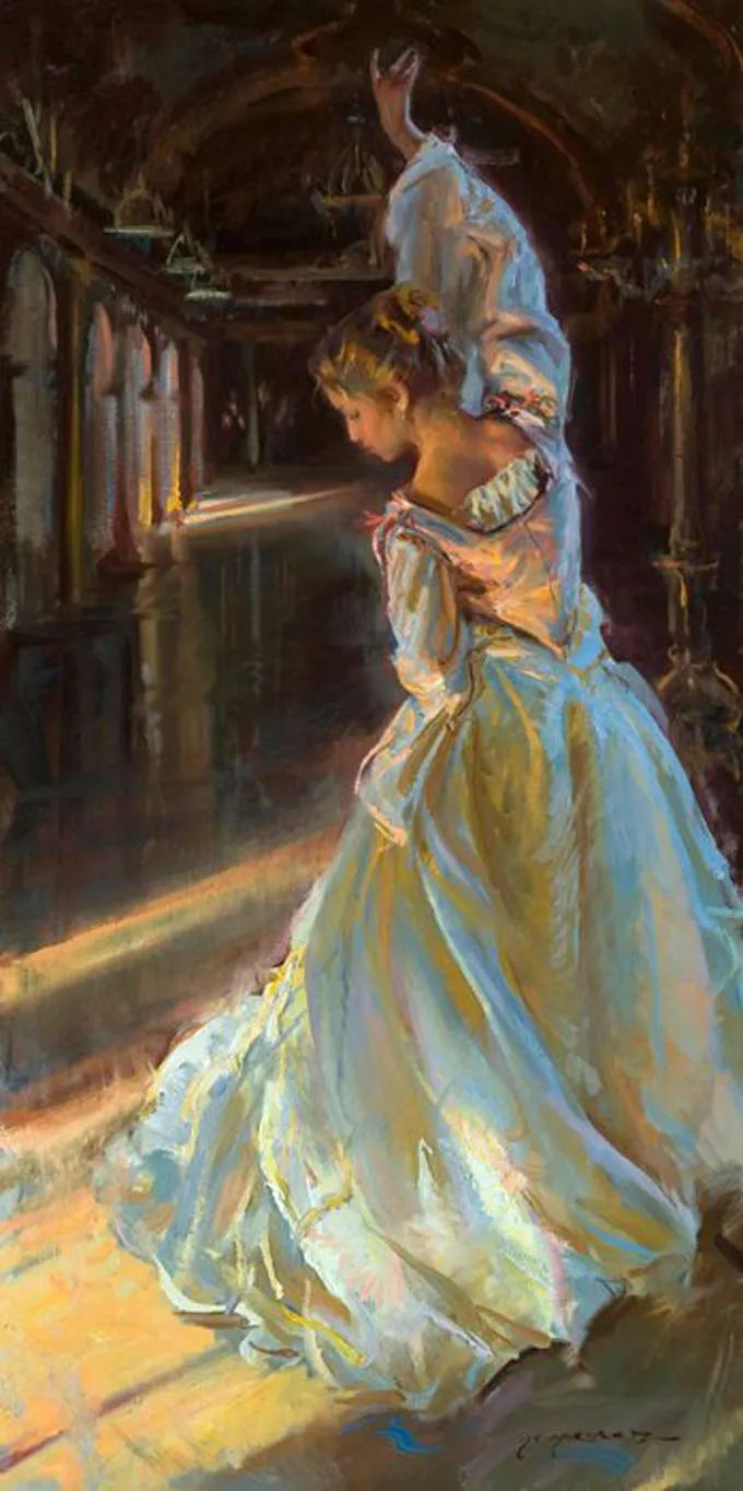 美国画家 Daniel F. Gerhartz ，1965年出生于威斯康星州的凯瓦斯库姆，毕业于伊利诺伊州芝加哥的美国艺术学院。
艺术家 Daniel 对女性形象，尤其是穿衣形象的把握是非常出色的。他从古老的浪漫主义和象征主义传统中汲取灵感。他绝对奢华的表面、色彩和灯光与他的表现主义笔触、光影的运用和造型相协调。