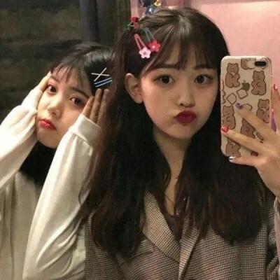 可爱的闺蜜头像啊！优质闺头.