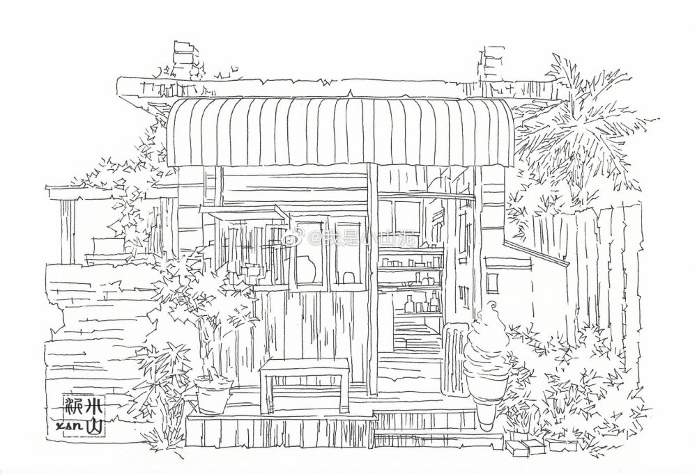 室内手绘