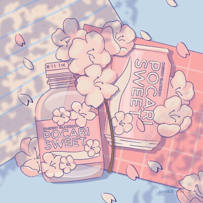 插画师 Apricot Mayor 插画中的樱花与零食
头像 封面 背景 樱花 粉色 少女心
ins：apricotmayor ​​​