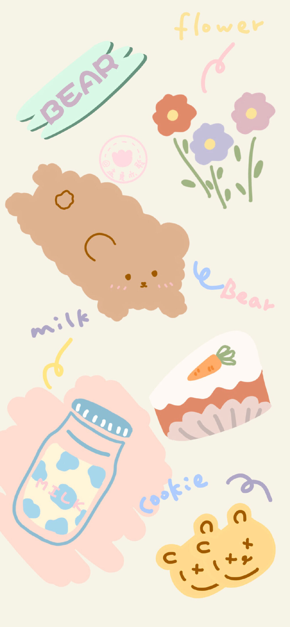 分享一组可爱壁纸❤️
图源@孟夏亦聆 ​​​