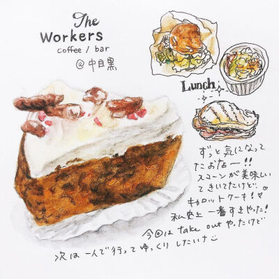 
ins: kmmsh_illustration
美食插画手帐
