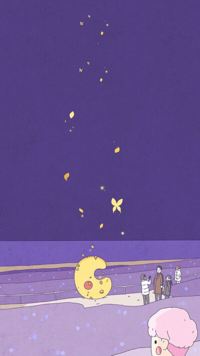 美腻的紫色壁纸