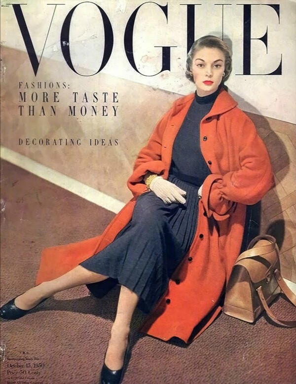 50年代Vogue magazine封面