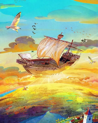 来自葡萄牙插画师Francisco Fonseca的作品 