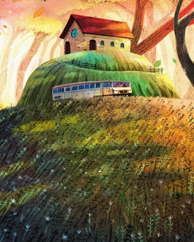 来自葡萄牙插画师Francisco Fonseca的作品 