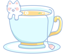 气泡名：猫猫茶杯