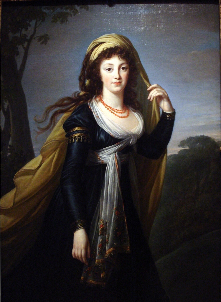 伊丽莎白-路易丝.维热-勒布伦
“Marie Louise Elisabeth Vigee-Lebrun”