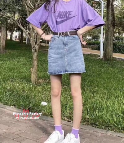 NK香芋紫短袖