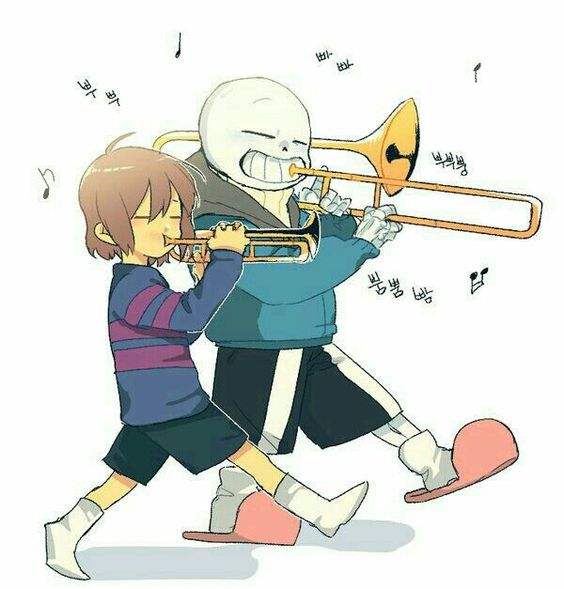 ［传说之下undertale］sans和frisk