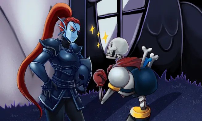 ［传说之下undertale］undyne和papyrus