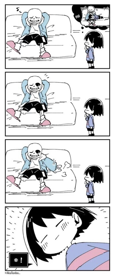 ［传说之下undertale］sans和frisk