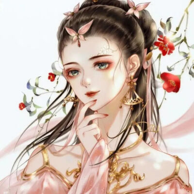 动漫古代女头