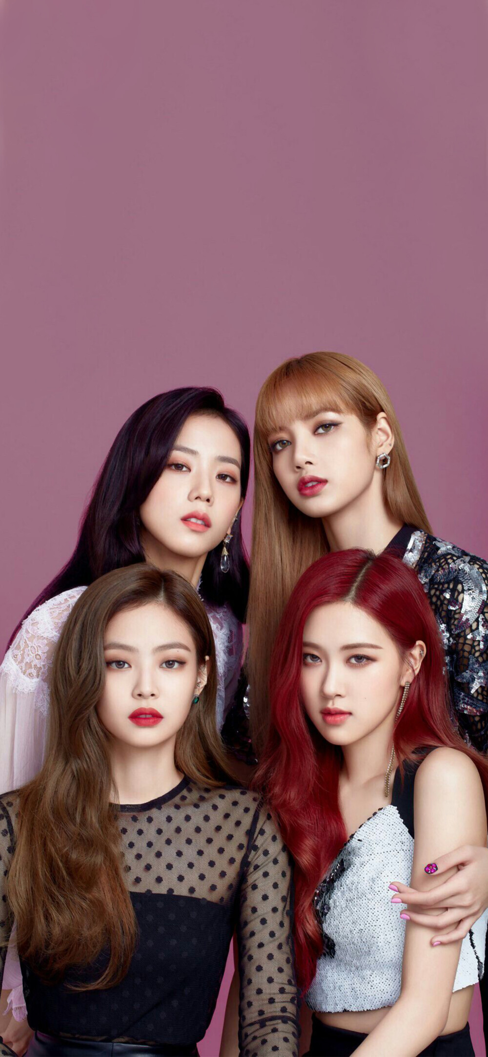 BLACKPINK 全面屏手机壁纸